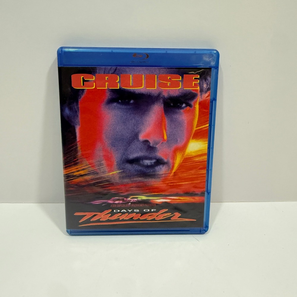 Paramount Days of Thunder Blu-ray Movie OS Blue Good Tom Cruise NASCAR Action
